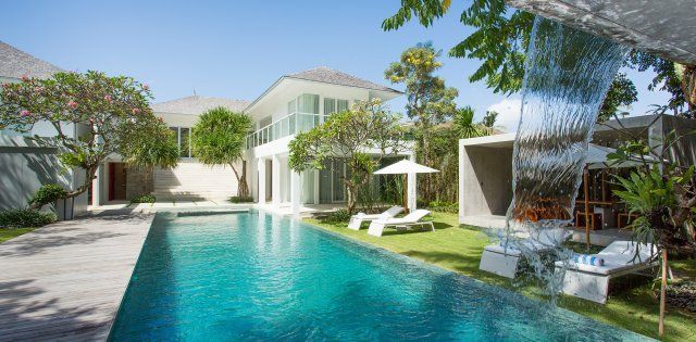 Villa Canggu South, Piscine et jardin