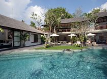 Villa Iskandar, View of Villa from the Pool