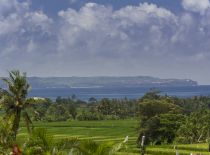 Villa Mandalay, Vue vers l'océan