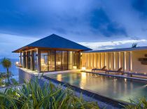 Villa Hamsa, Pool at Night